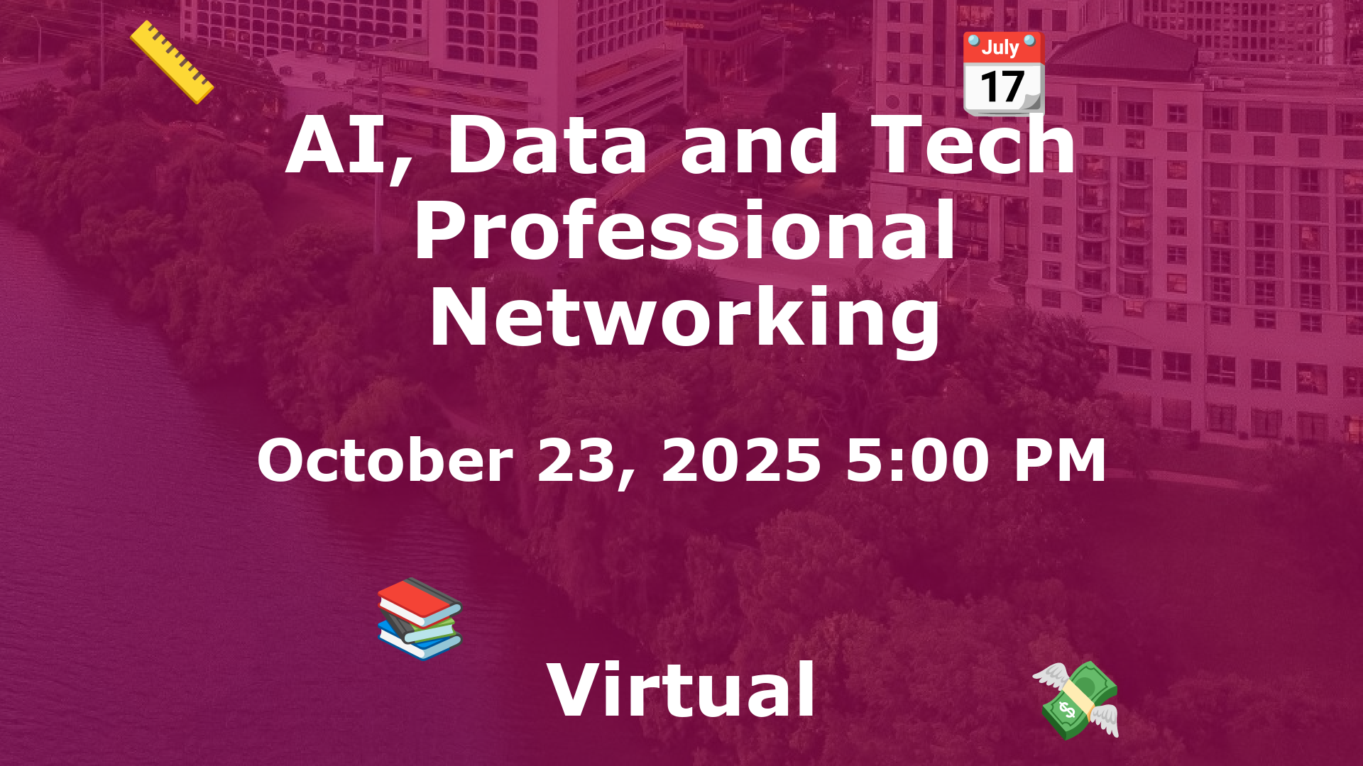 AI, Data and Tech Professional Networking event image